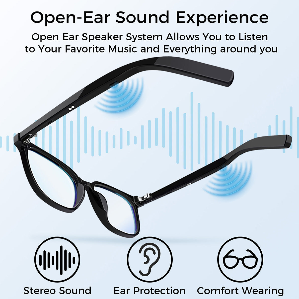 Bluetooth Smart Glasses with Detachable Lenses - image 7