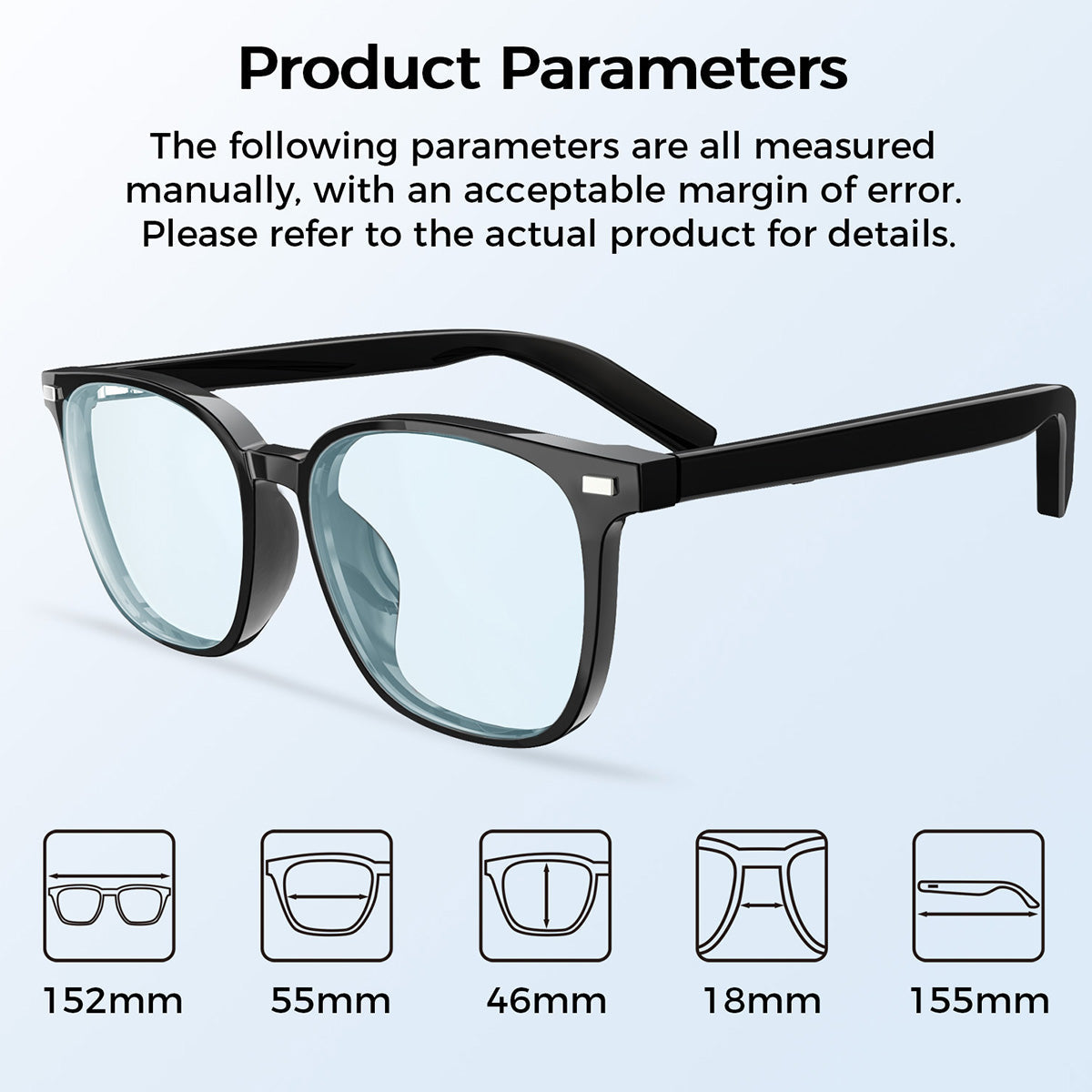 Bluetooth Smart Glasses with Detachable Lenses - image 11