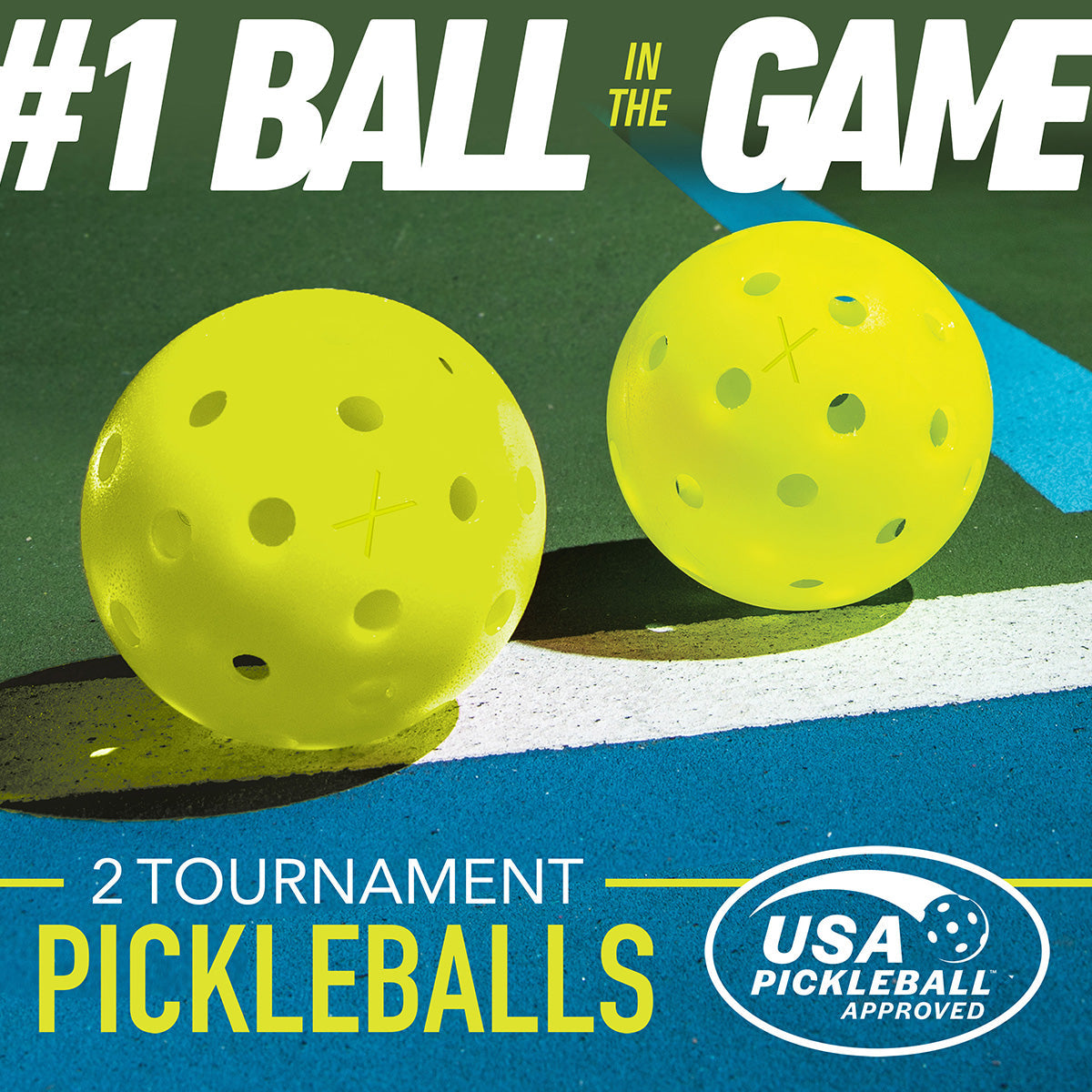 2 Player Wooden Pickleball Paddle Set - image 7