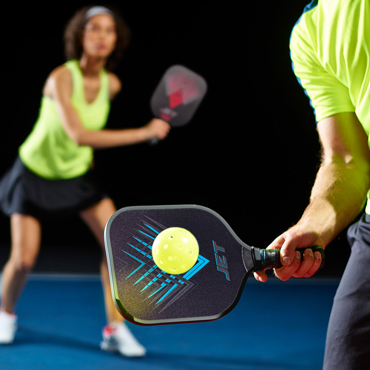 4-Player Aluminum Paddle Pickleball Set