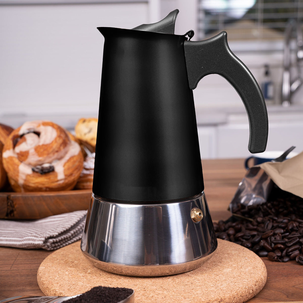 150 mL Stainless Steel Espresso Maker