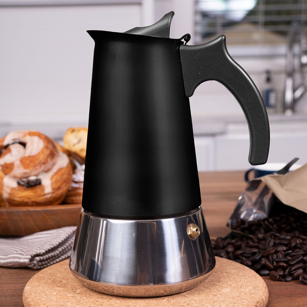 300 mL Stainless Steel Espresso Maker