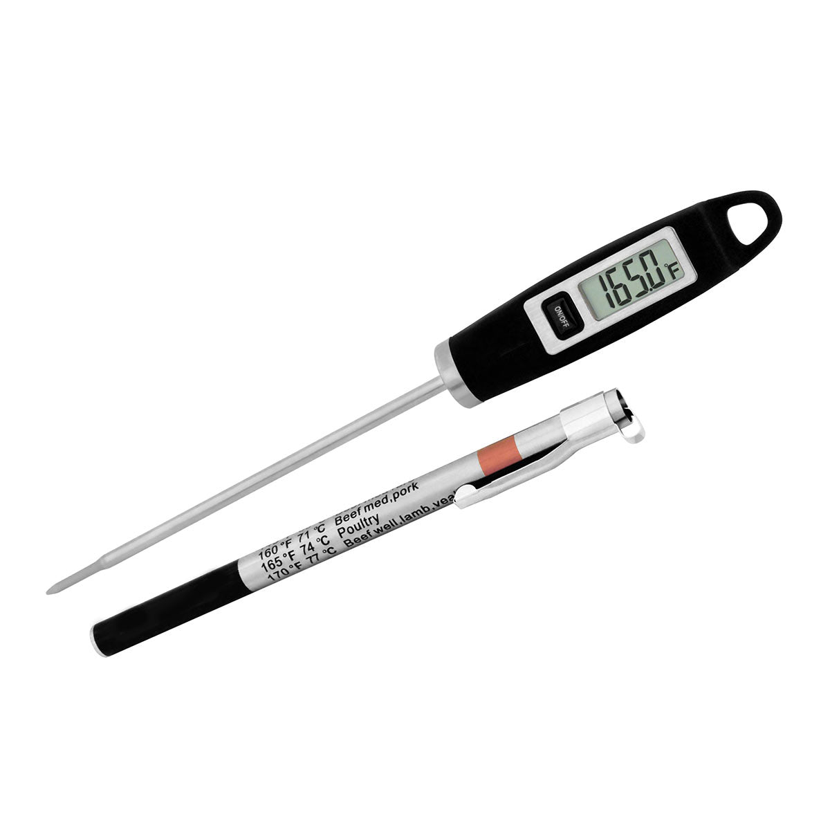 Digital Thermometer and Deep Fry Thermometer Set - image 10