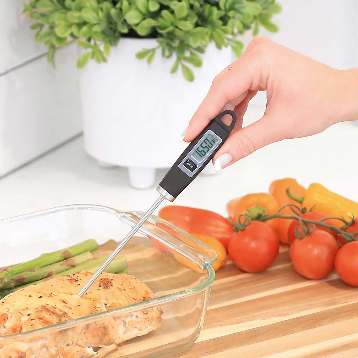 Digital Thermometer and Deep Fry Thermometer Set - image 12