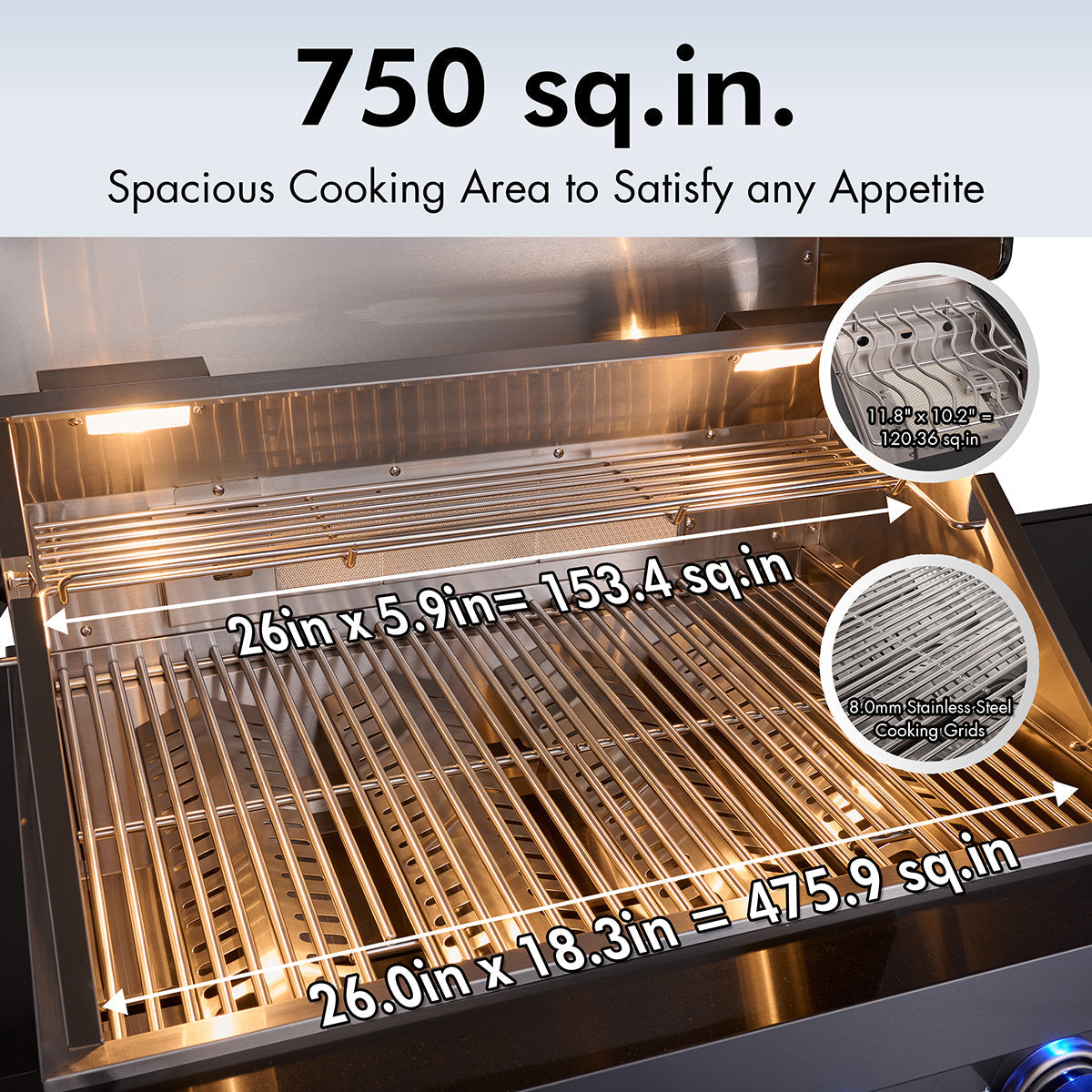 Black Stainless Steel Outdoor Grill Island - image 5
