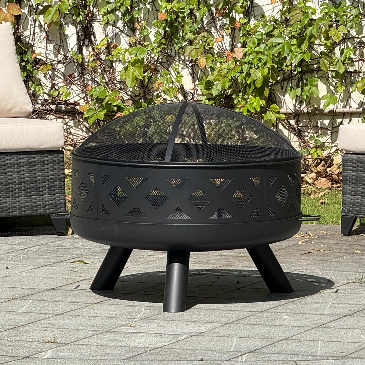 Triple Function Outdoor Fire Pit