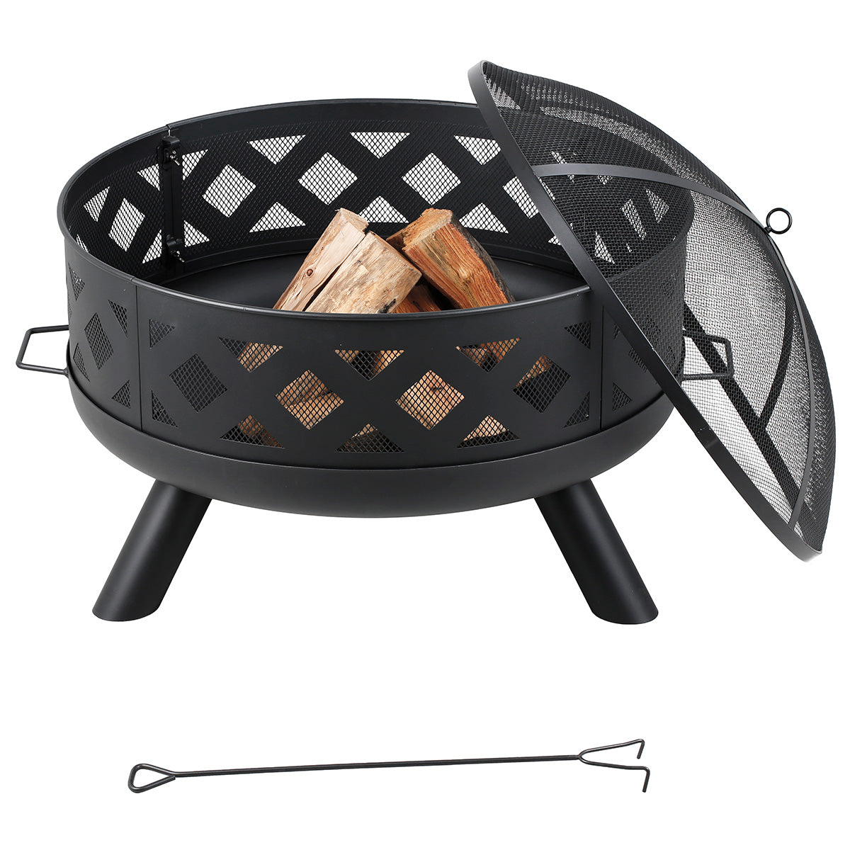 Triple Function Outdoor Fire Pit - image 12