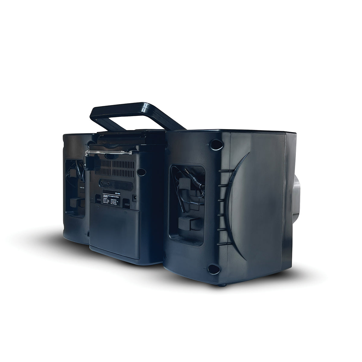 Portable CD and Cassette Stereo Boombox - image 7