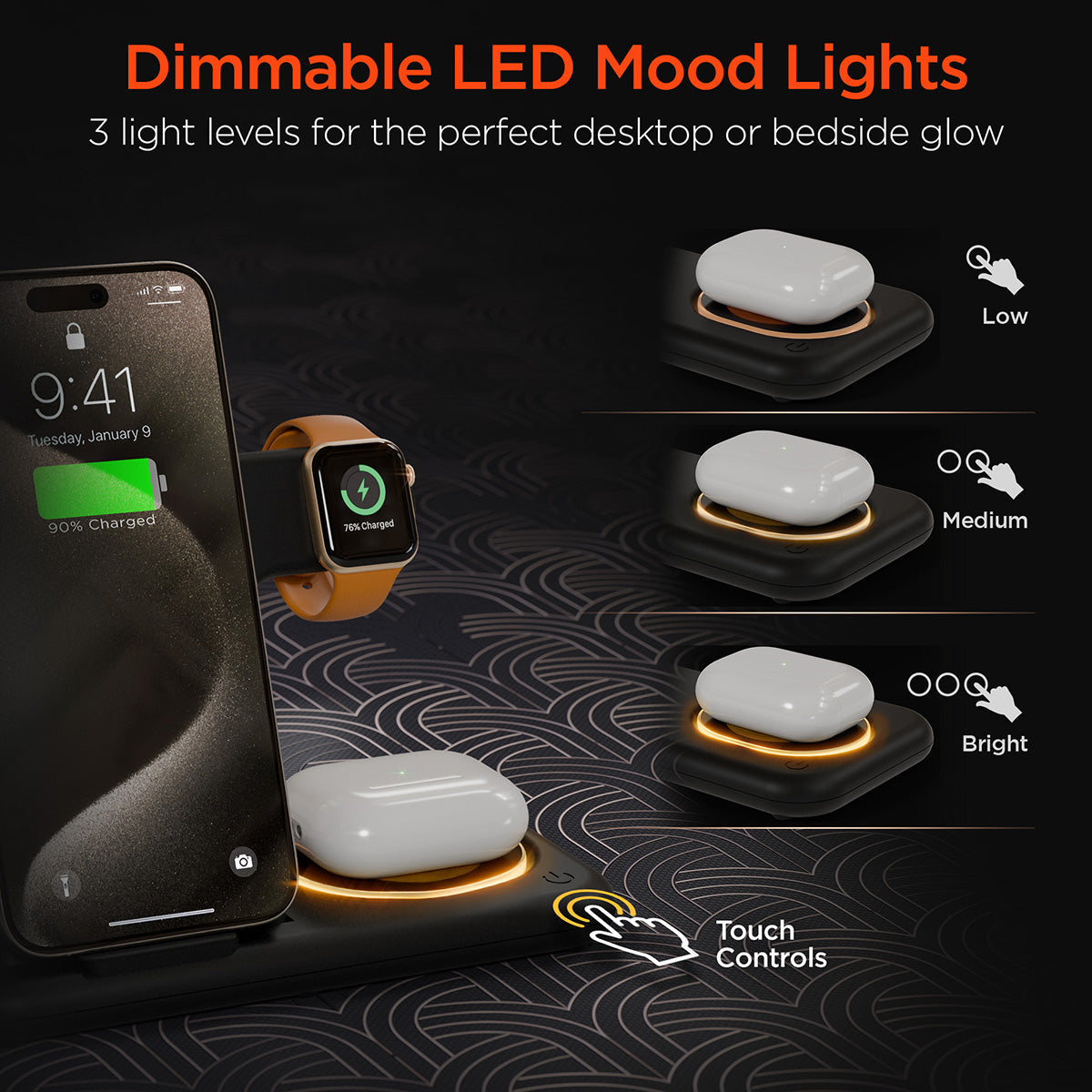 4-in-1 Foldable Apple Charging Station - image 10