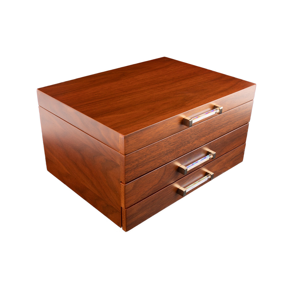 Brouk & Co Walnut Jewelry Box - image 3