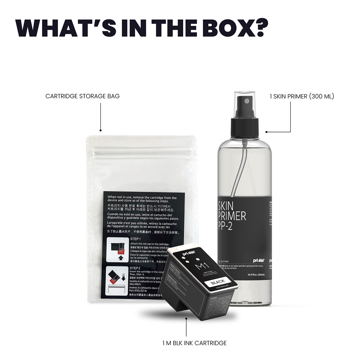 Ink Cartridge Kit for World's First Portable Tattoo Printer - image 7