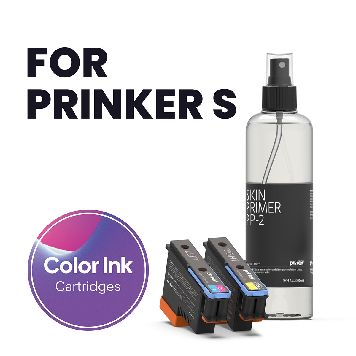 Ink Cartridge Kit for Deluxe Portable Tattoo Printer - image 2