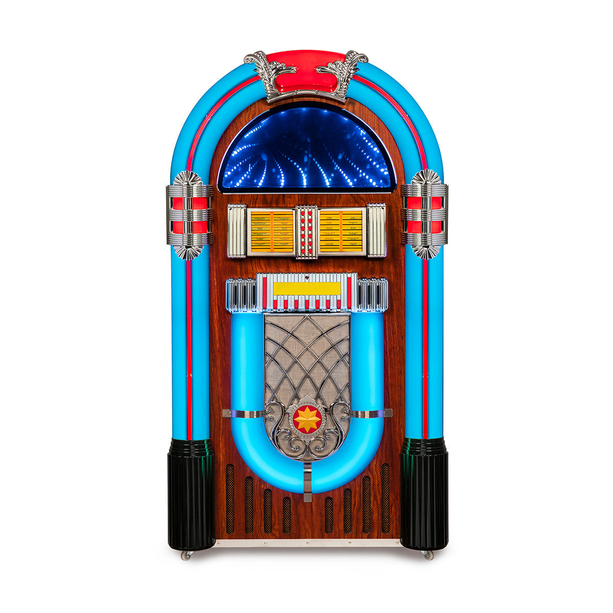 Full-Size CD and Bluetooth Jukebox with Stand - image 2