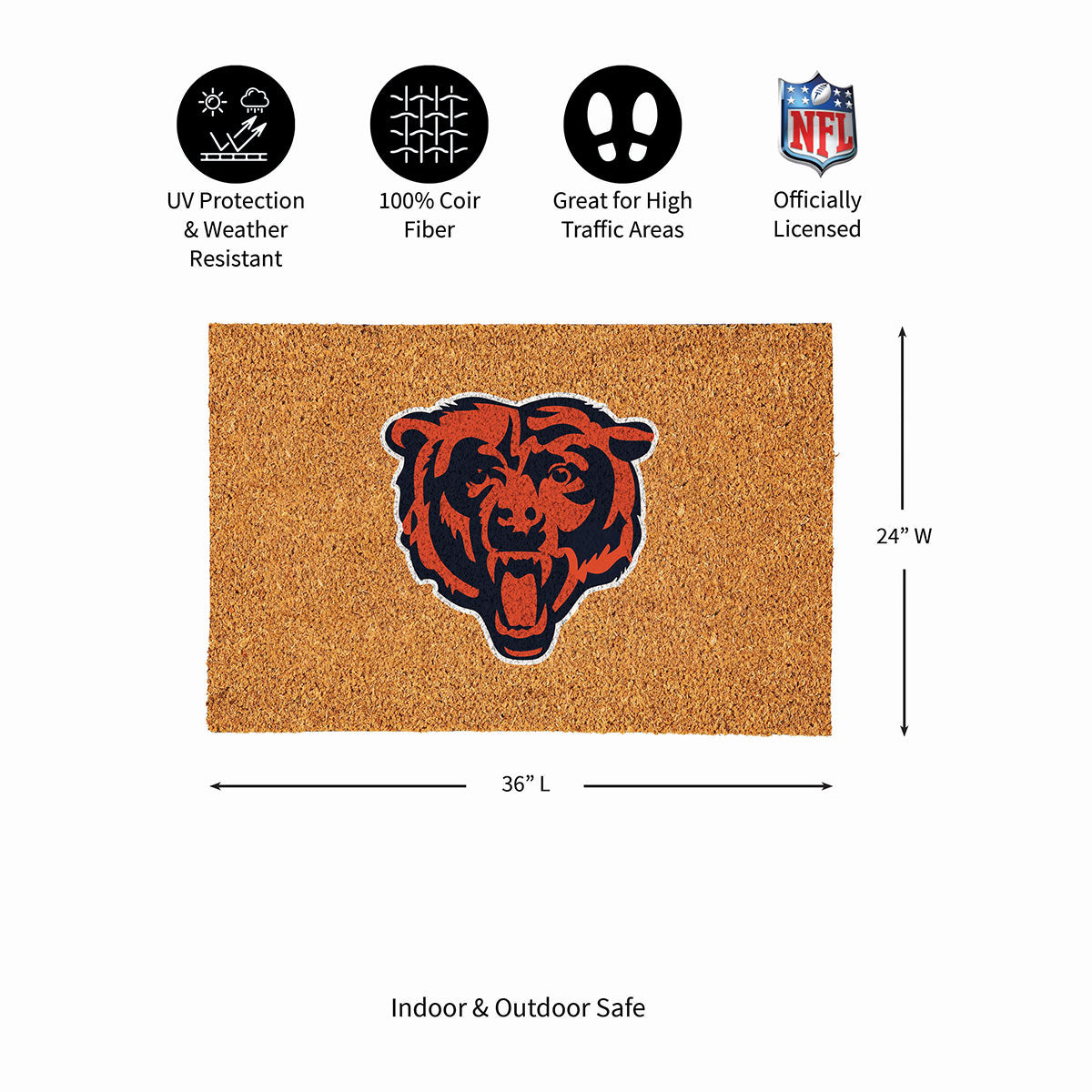 NFL Large Format Team Coir Mat - image 27