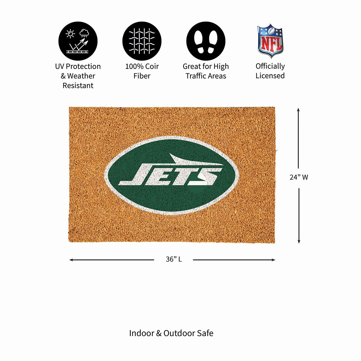 NFL Large Format Team Coir Mat - image 127