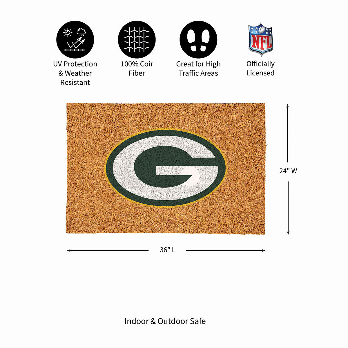NFL Large Format Team Coir Mat - image 57