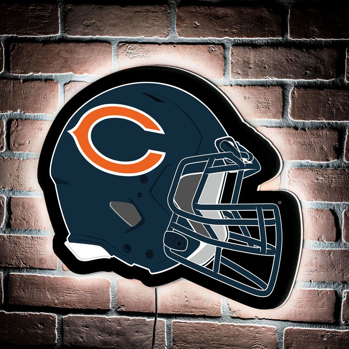 NFL Backlit Helmet Wall Sign - image 46