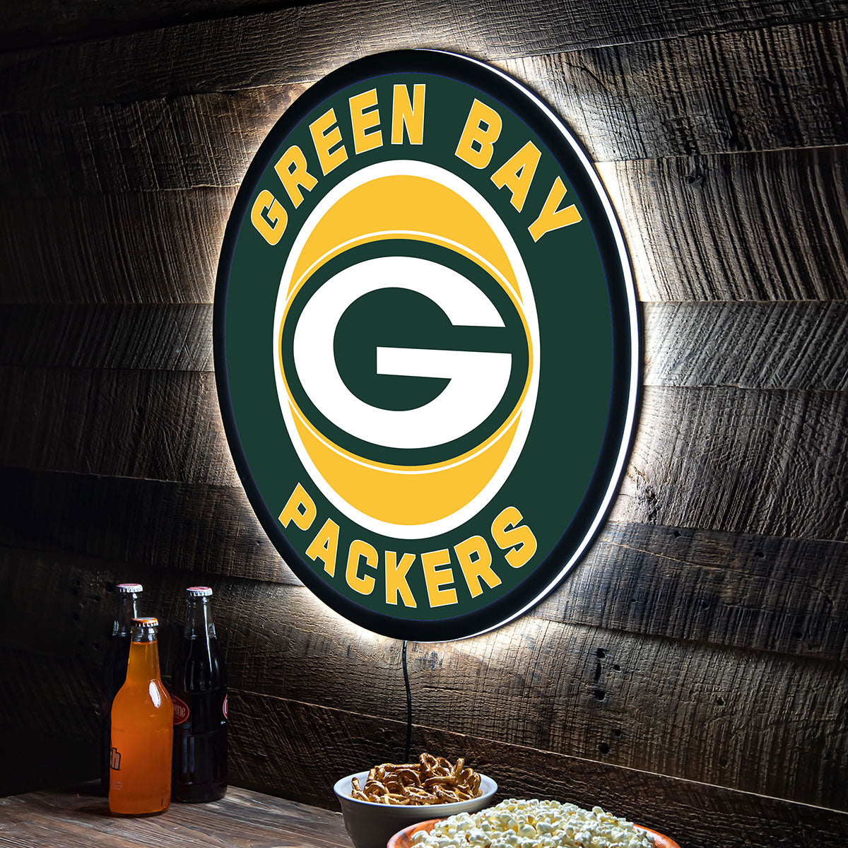 NFL Backlit Full Edge Round Wall Sign - image 42