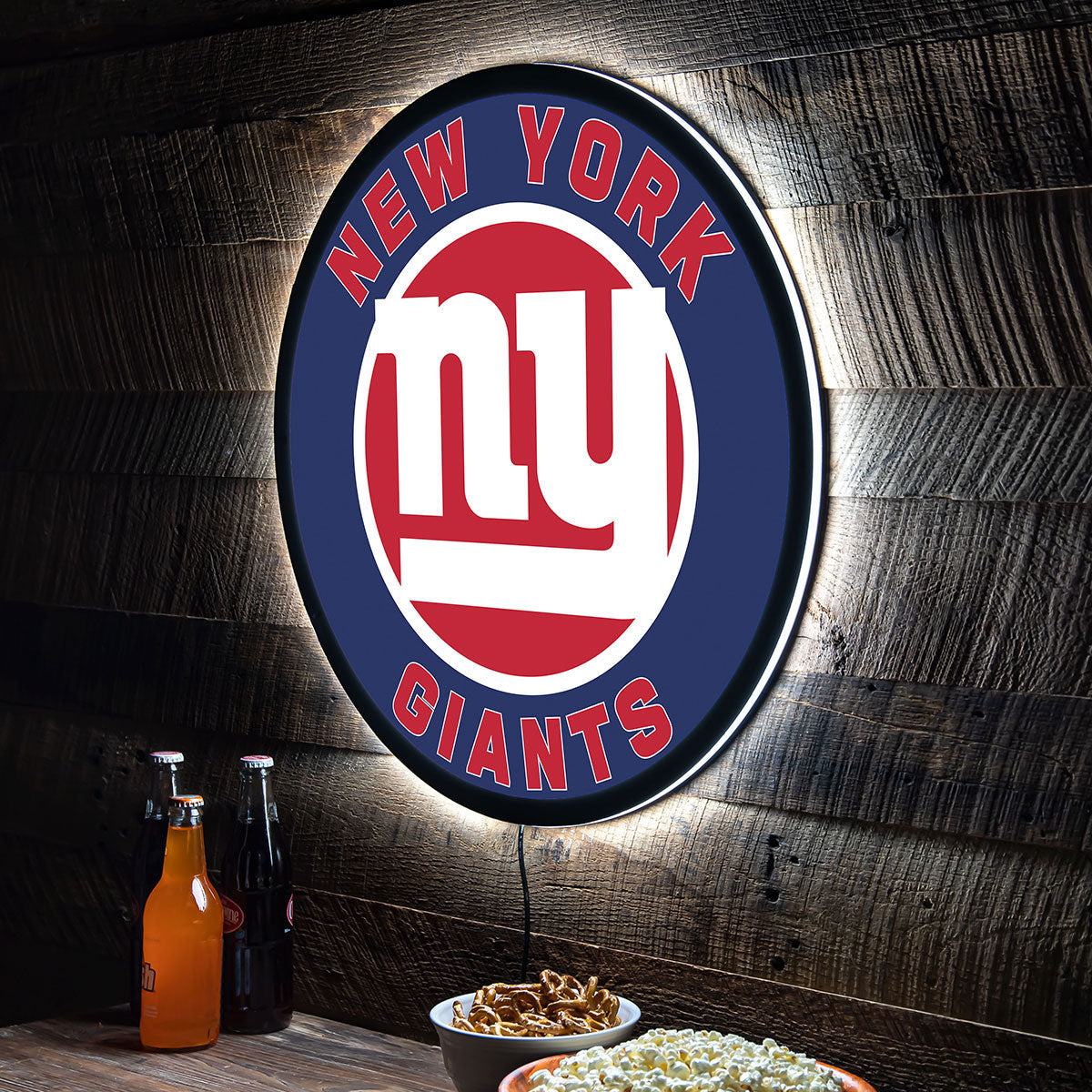 NFL Backlit Full Edge Round Wall Sign - image 84