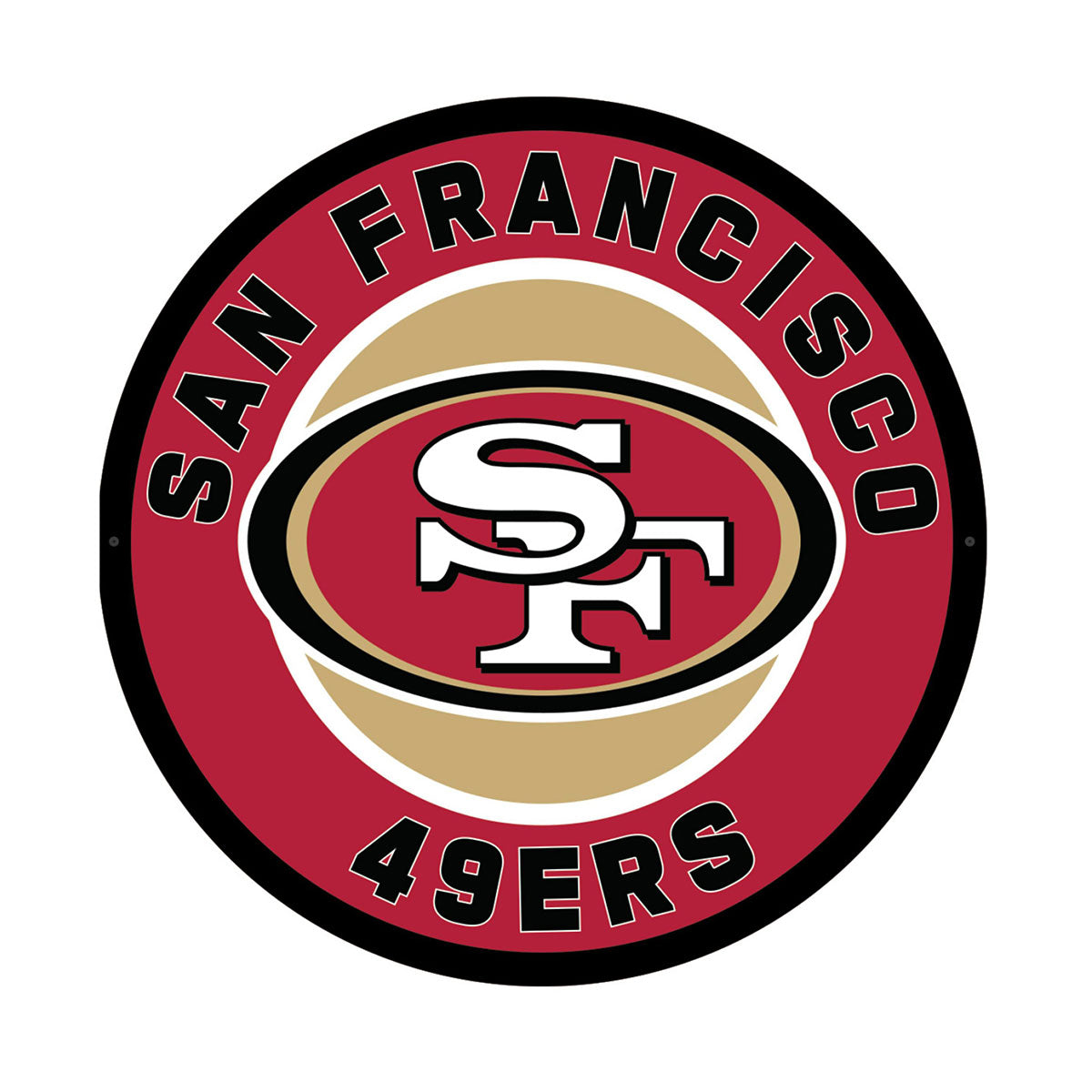 NFL Backlit Full Edge Round Wall Sign - image 92