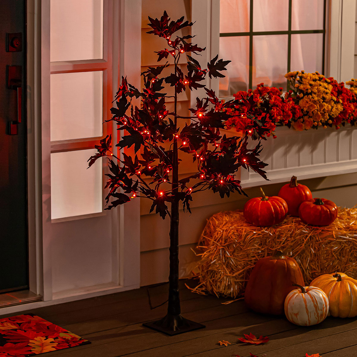 Indoor/Outdoor LED Black Maple Tree - image 4