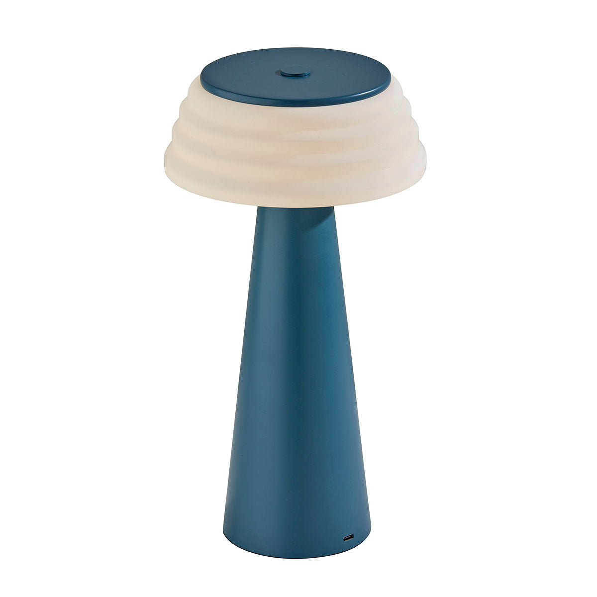 Cordless Indoor/Outdoor Table Lamp with Sleek Plastic Shade - image 5