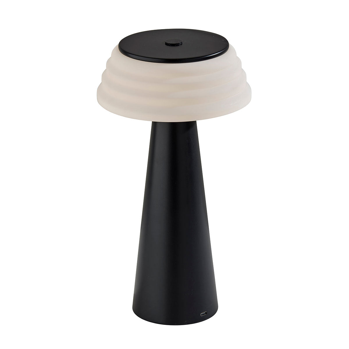 Cordless Indoor/Outdoor Table Lamp with Sleek Plastic Shade - image 7