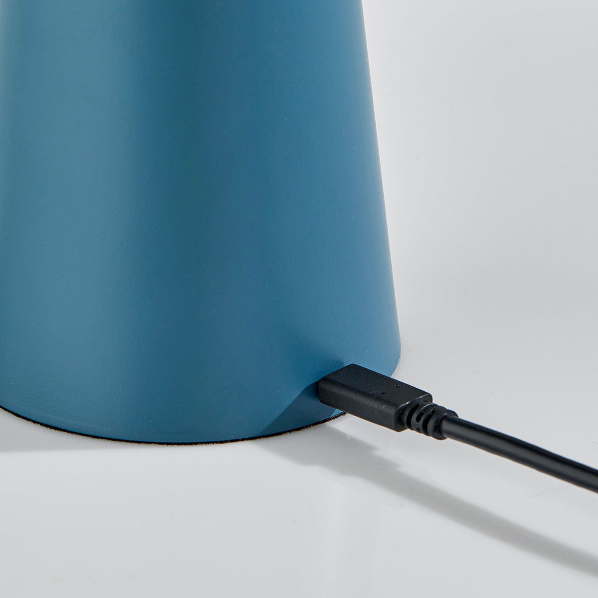 Cordless Indoor/Outdoor Table Lamp with Sleek Plastic Shade - image 8