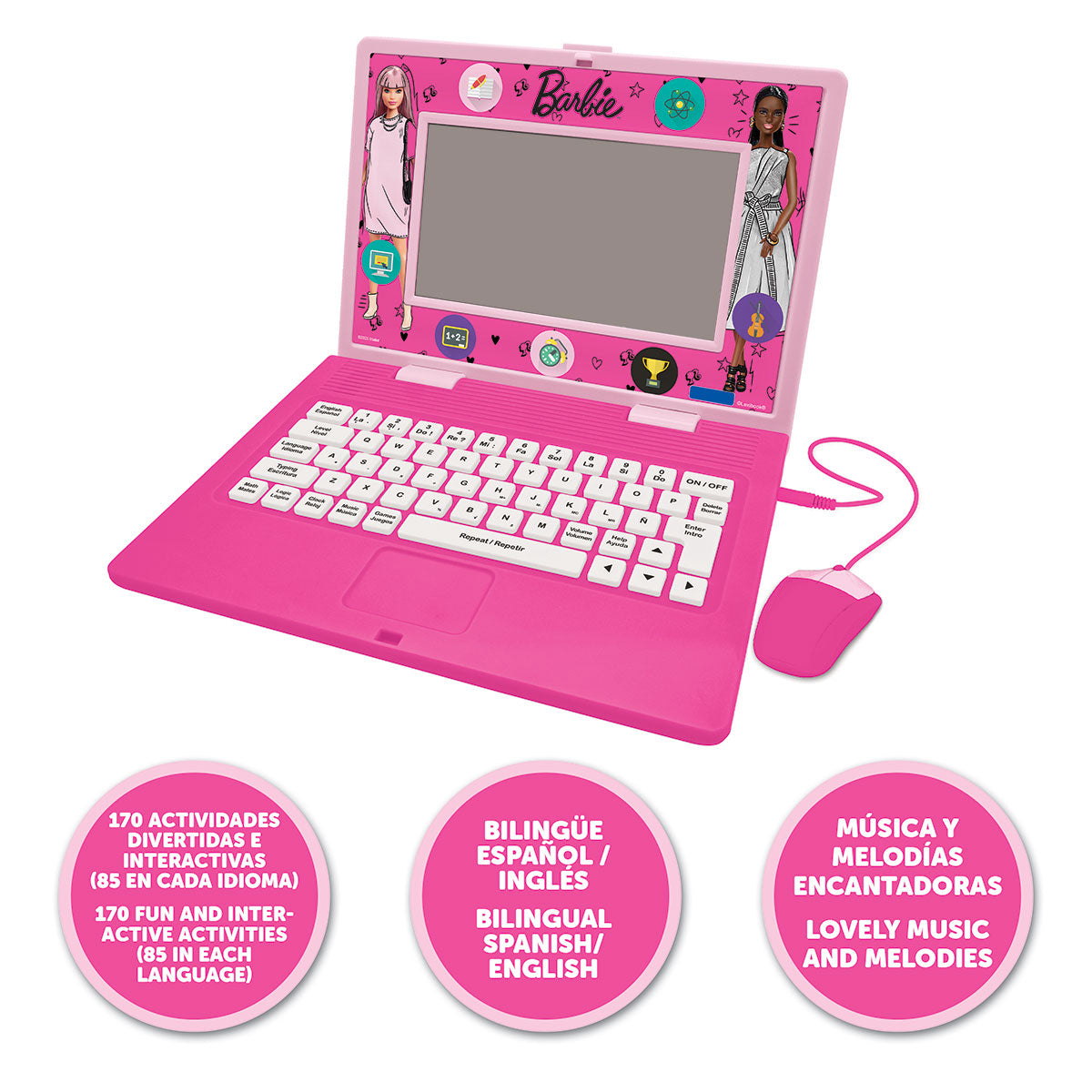 Barbie Bilingual Talking Educational Laptop - image 7