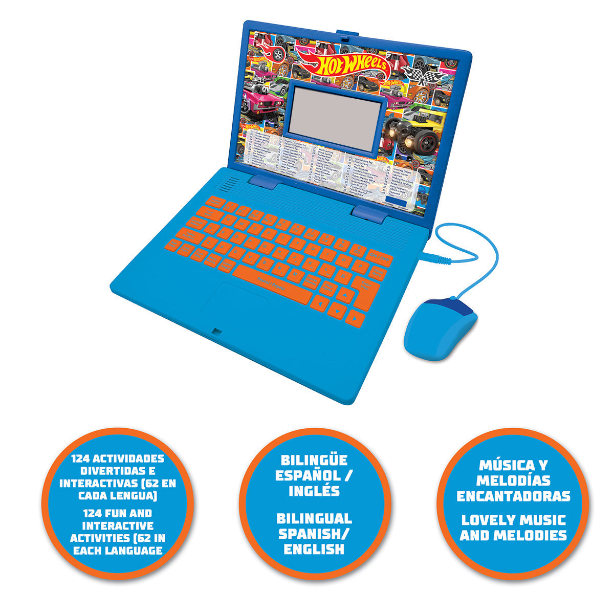 Hot Wheels Bilingual Talking Educational Laptop - image 8