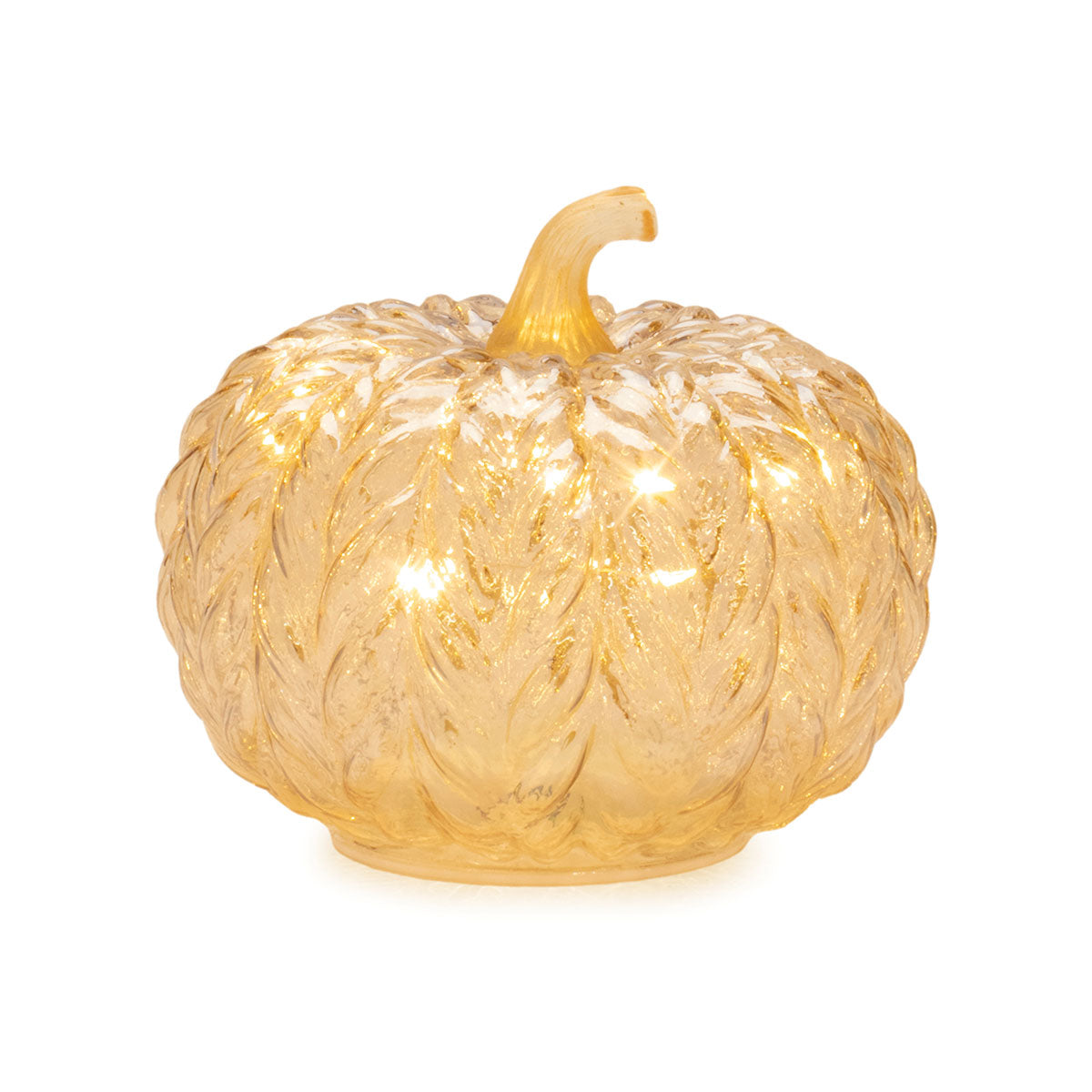 Illuminated Textured Pumpkin Set (Set of 3) - image 3