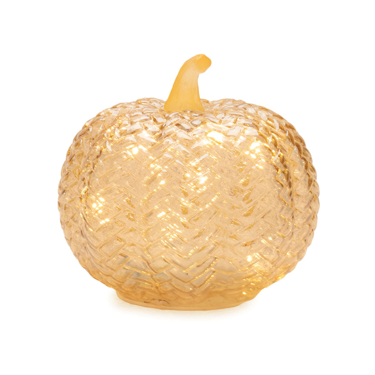 Illuminated Textured Pumpkin Set (Set of 3) - image 4