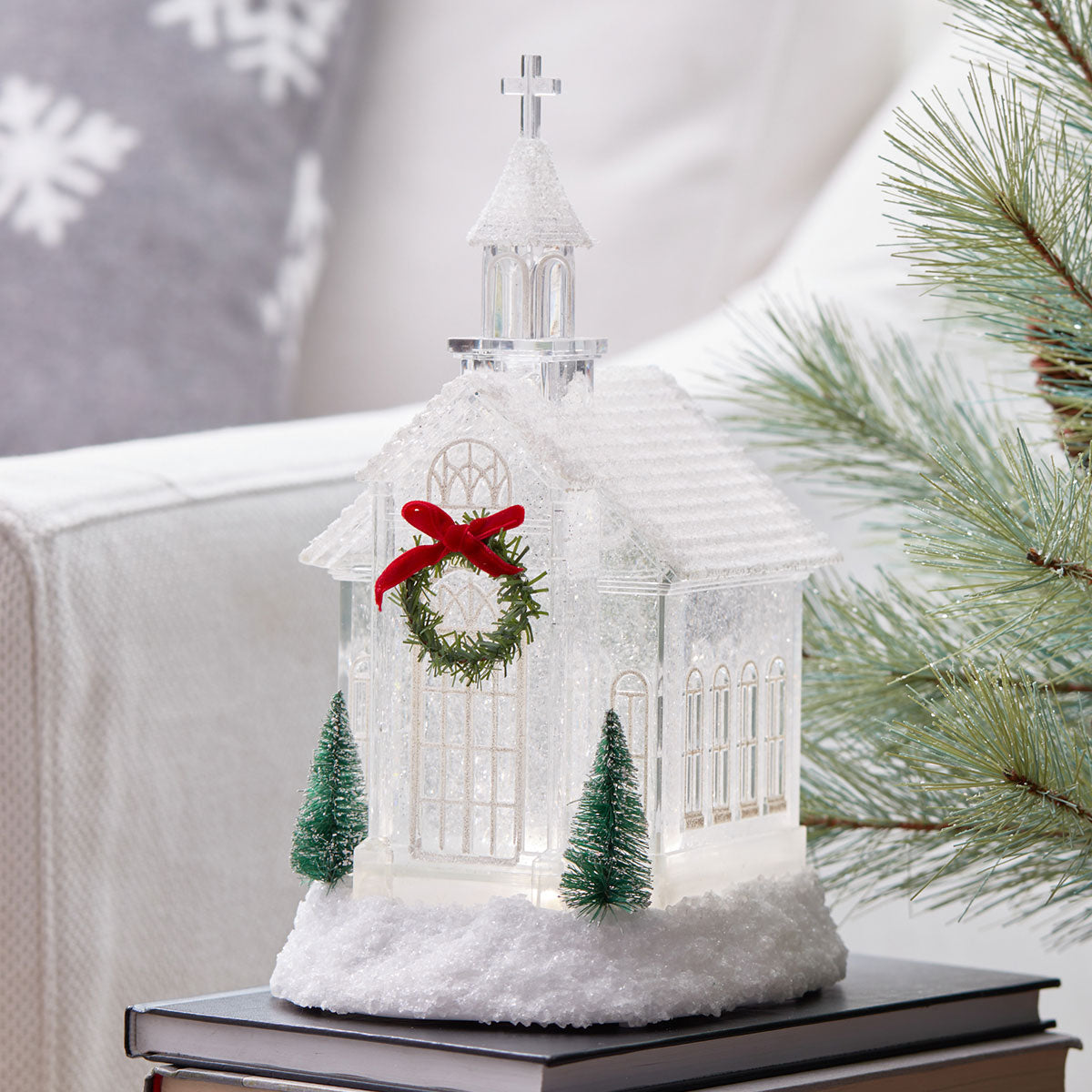 LED Church Snowglobe - image 2