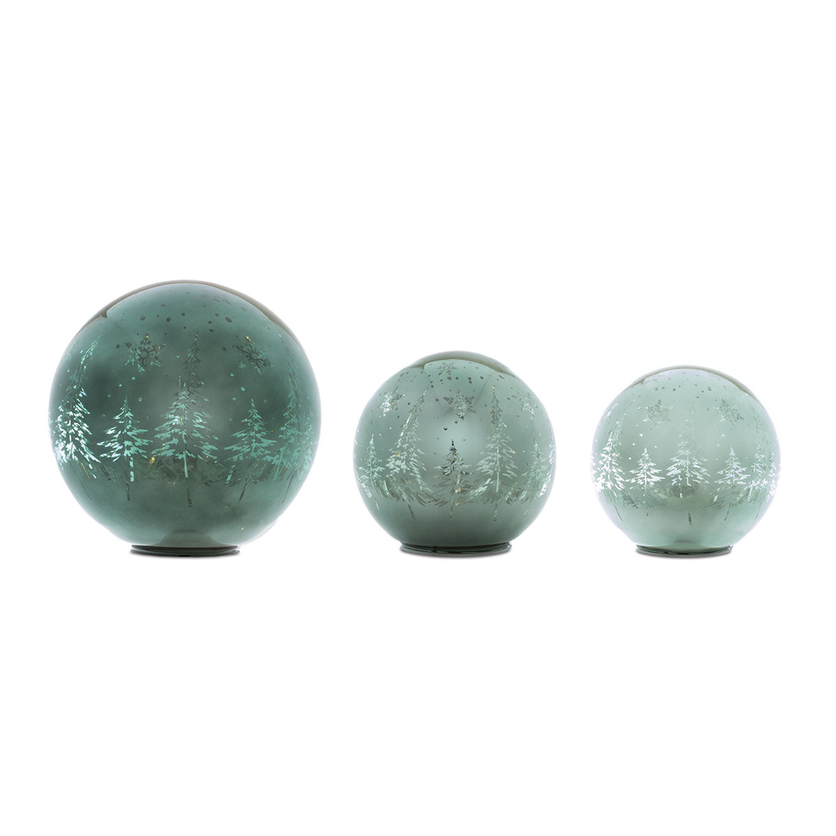LED Holiday Decor Globe Set (Set of 3) - image 3