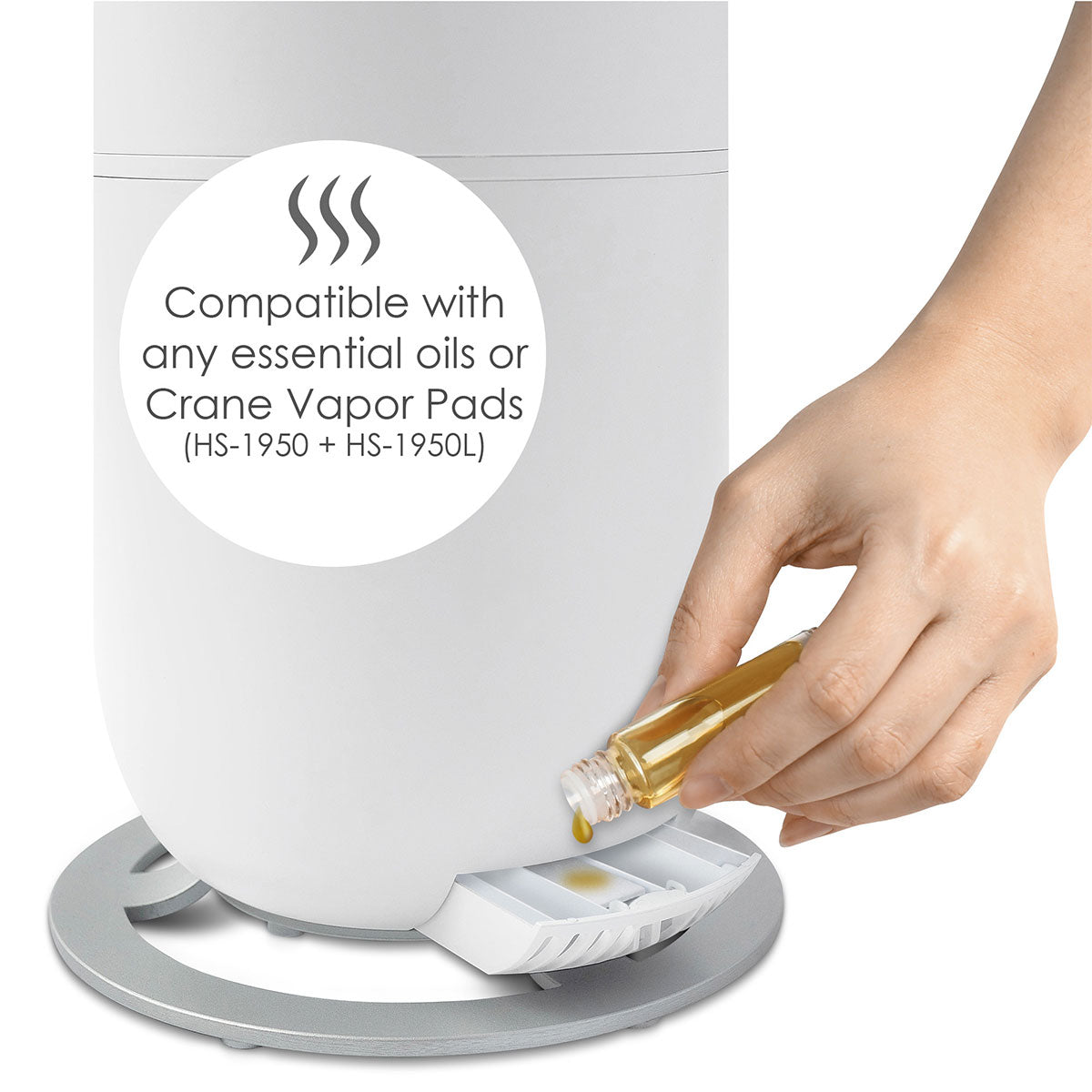 Aromatherapy Cool Mist Tower Humidifier - image 4