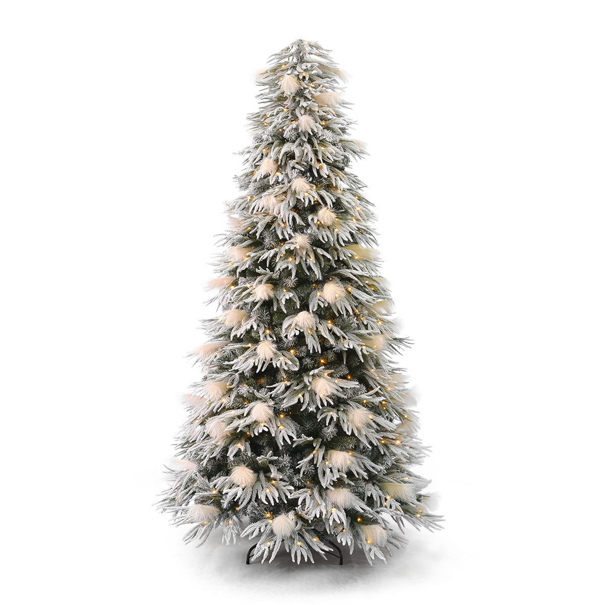 7.5' Pine and Pampas Christmas Tree - image 2