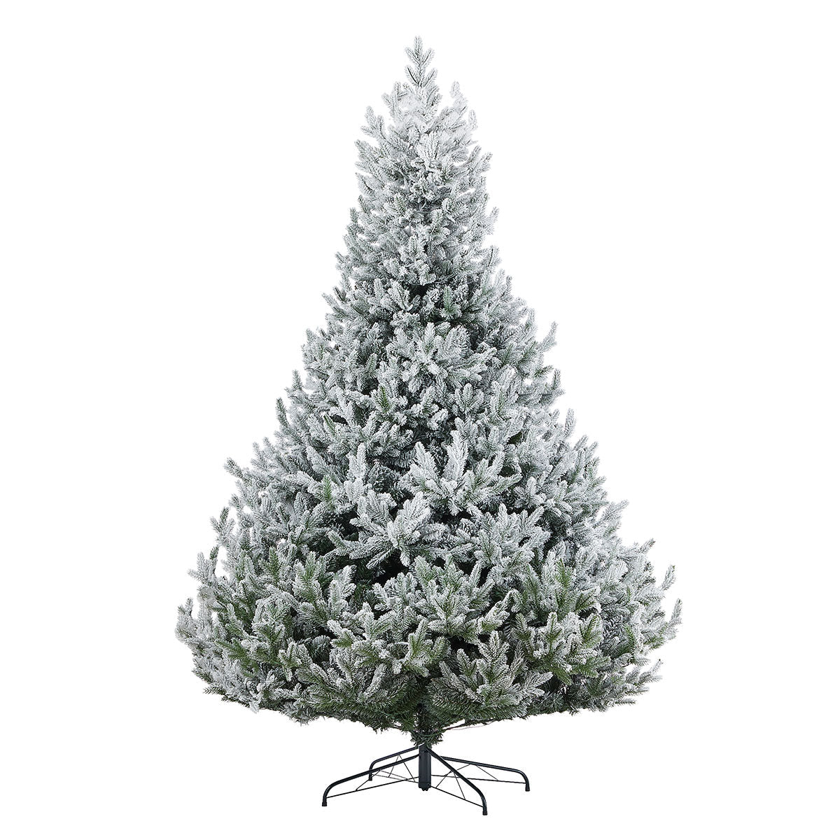 Flocked Frasier Fir Christmas Tree - image 9