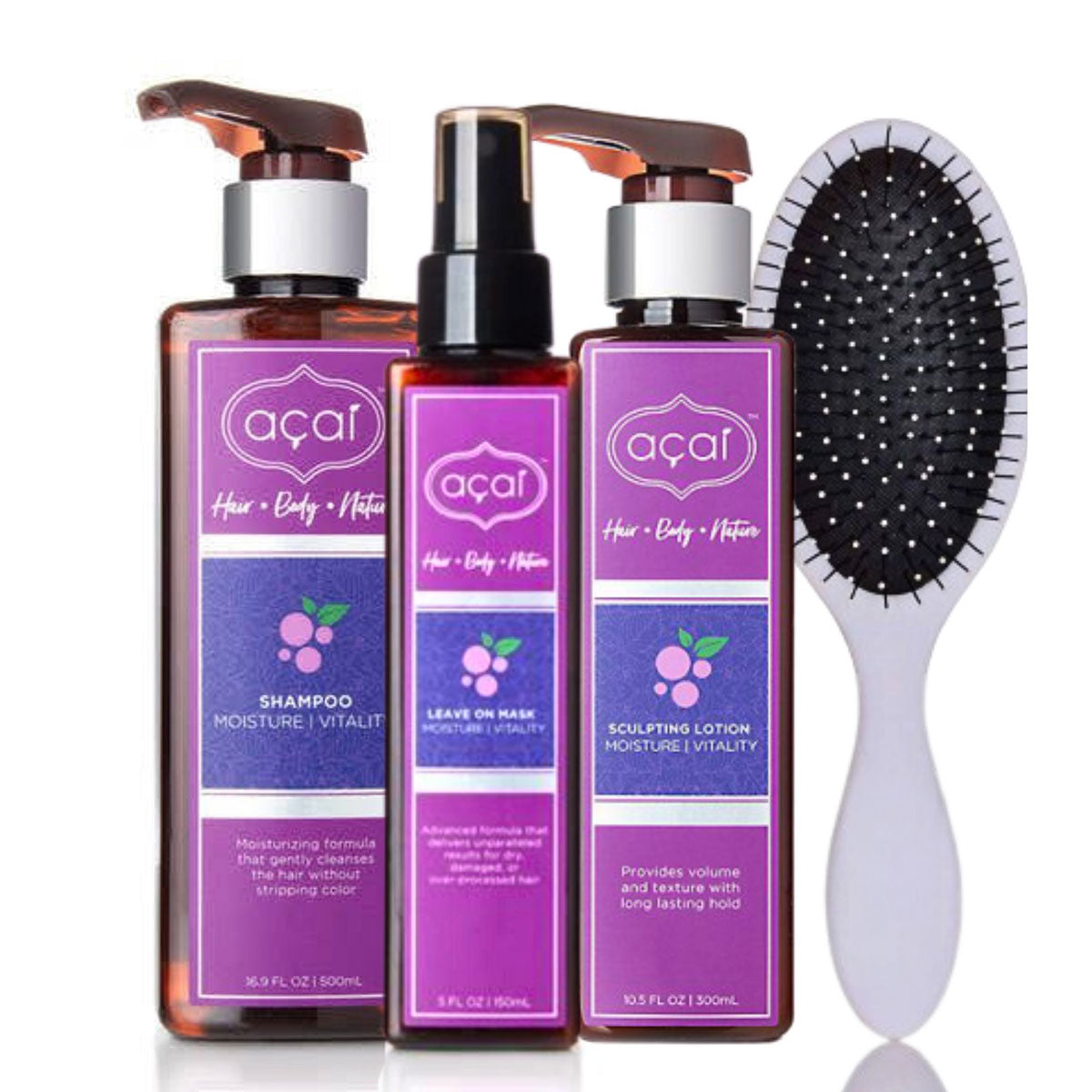Nourishing Acai-Infused Hair Care Set