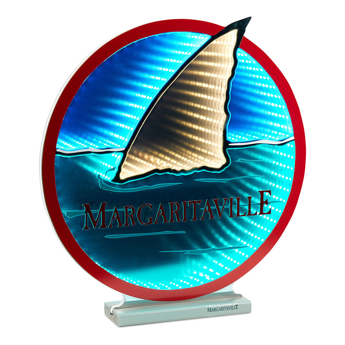 Margaritaville Shark Fin LED Infinity Light - image 2
