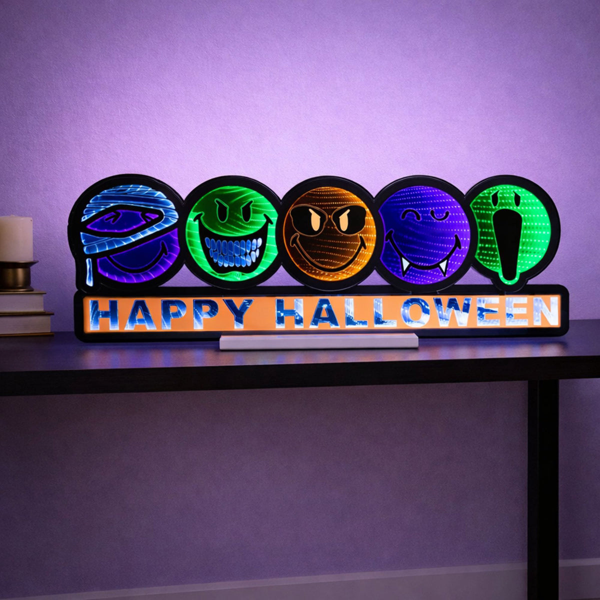 SmileyWorld Halloween LED Infinity Light - image 3