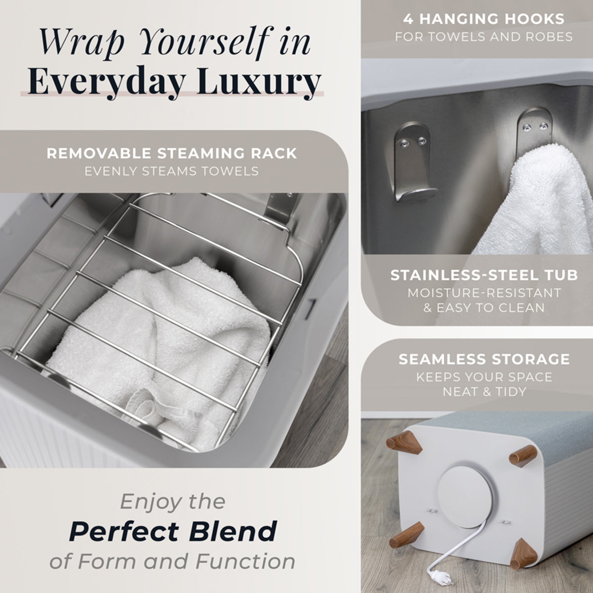 Large Towel Warmer and Steamer - image 10
