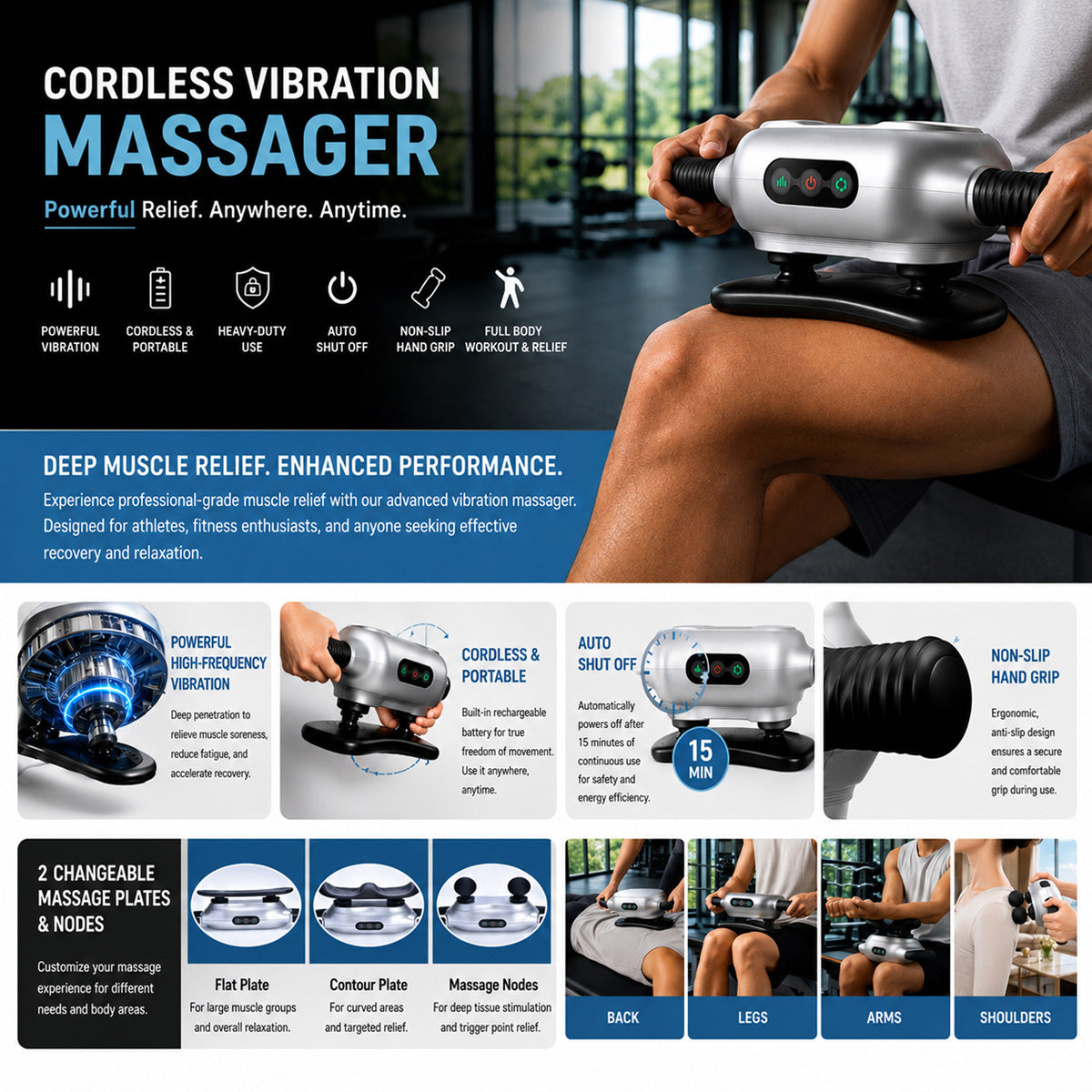 Full Body Vibration and Massage Machine - image 10