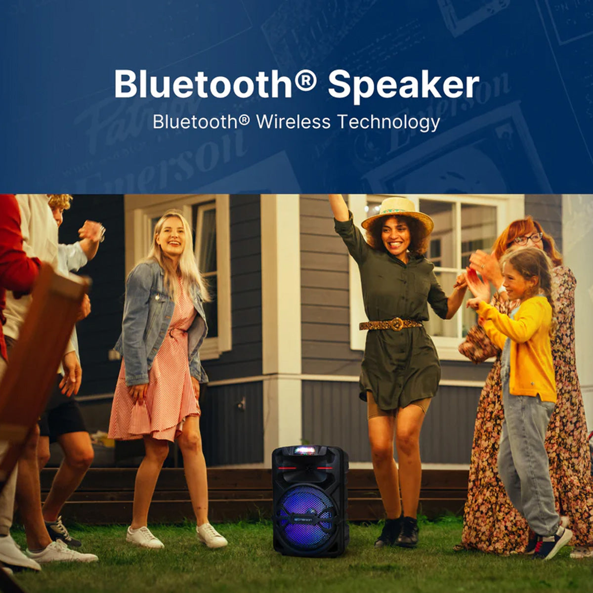 12'' Portable Party Speaker - image 3