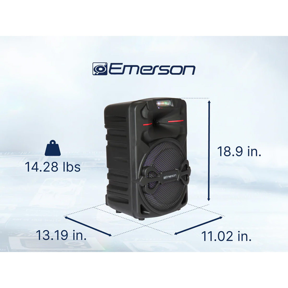 12'' Portable Party Speaker - image 4