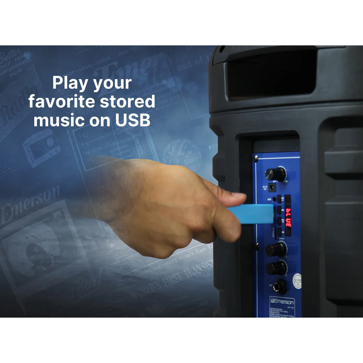 12'' Portable Party Speaker - image 9