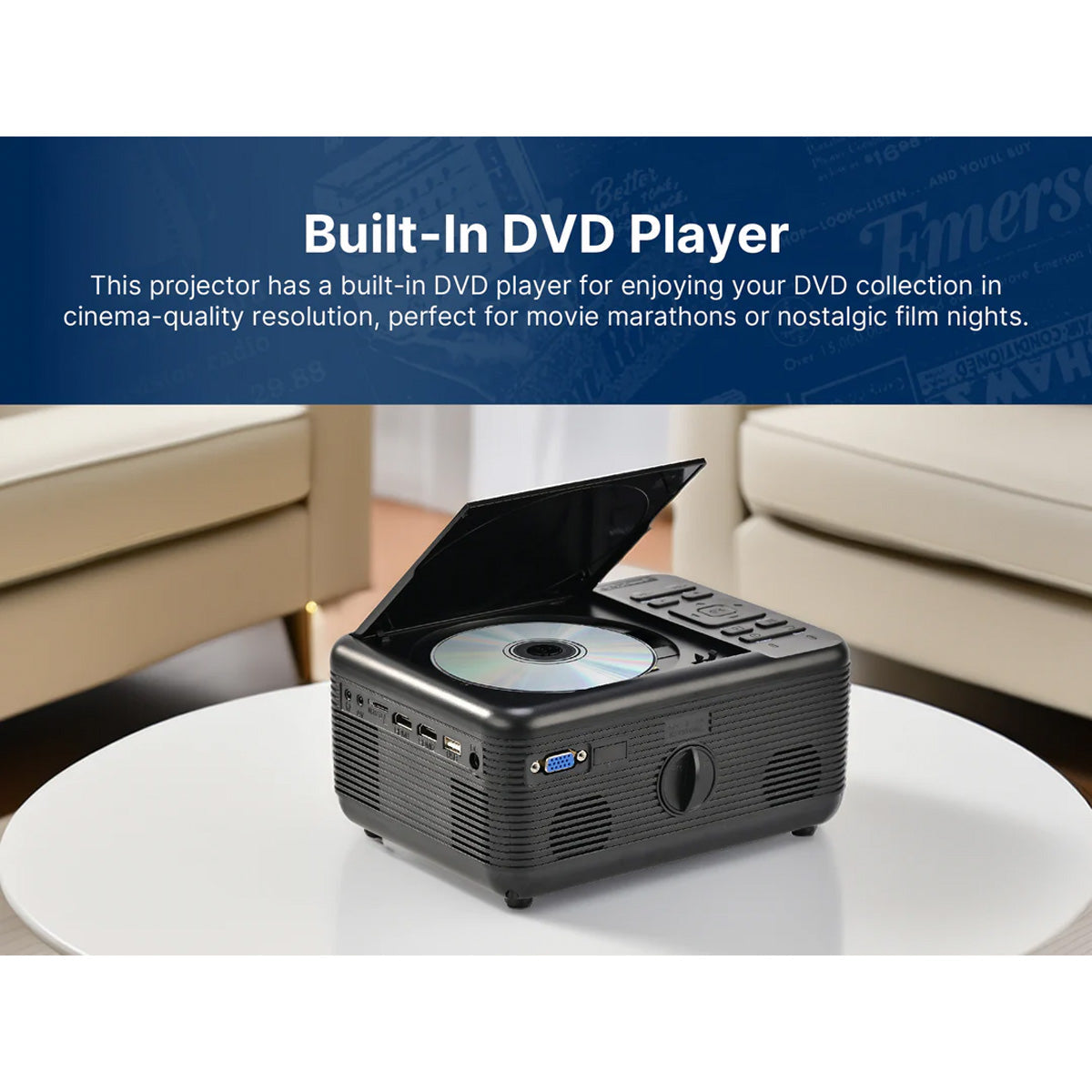 Home Theater Projector with TV Tuner - image 3