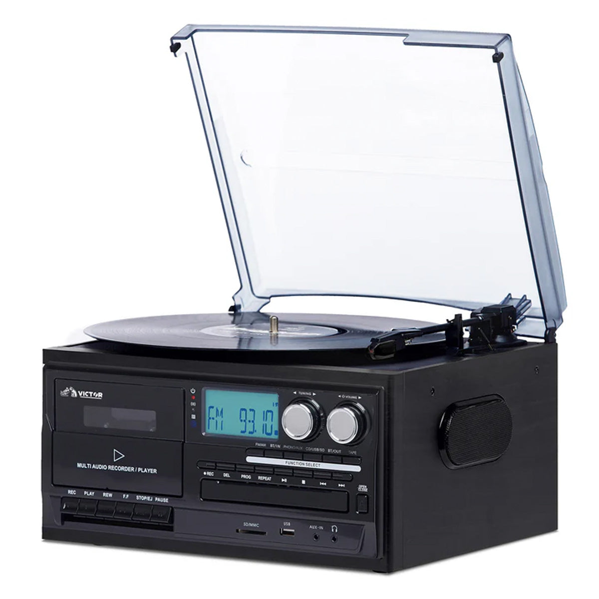 8-in-1 Retro Inspired Multimedia Center - image 14