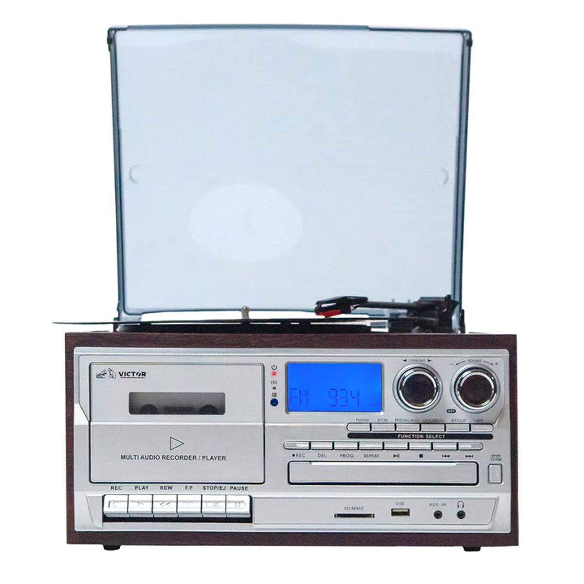 8-in-1 Retro Inspired Multimedia Center - image 26