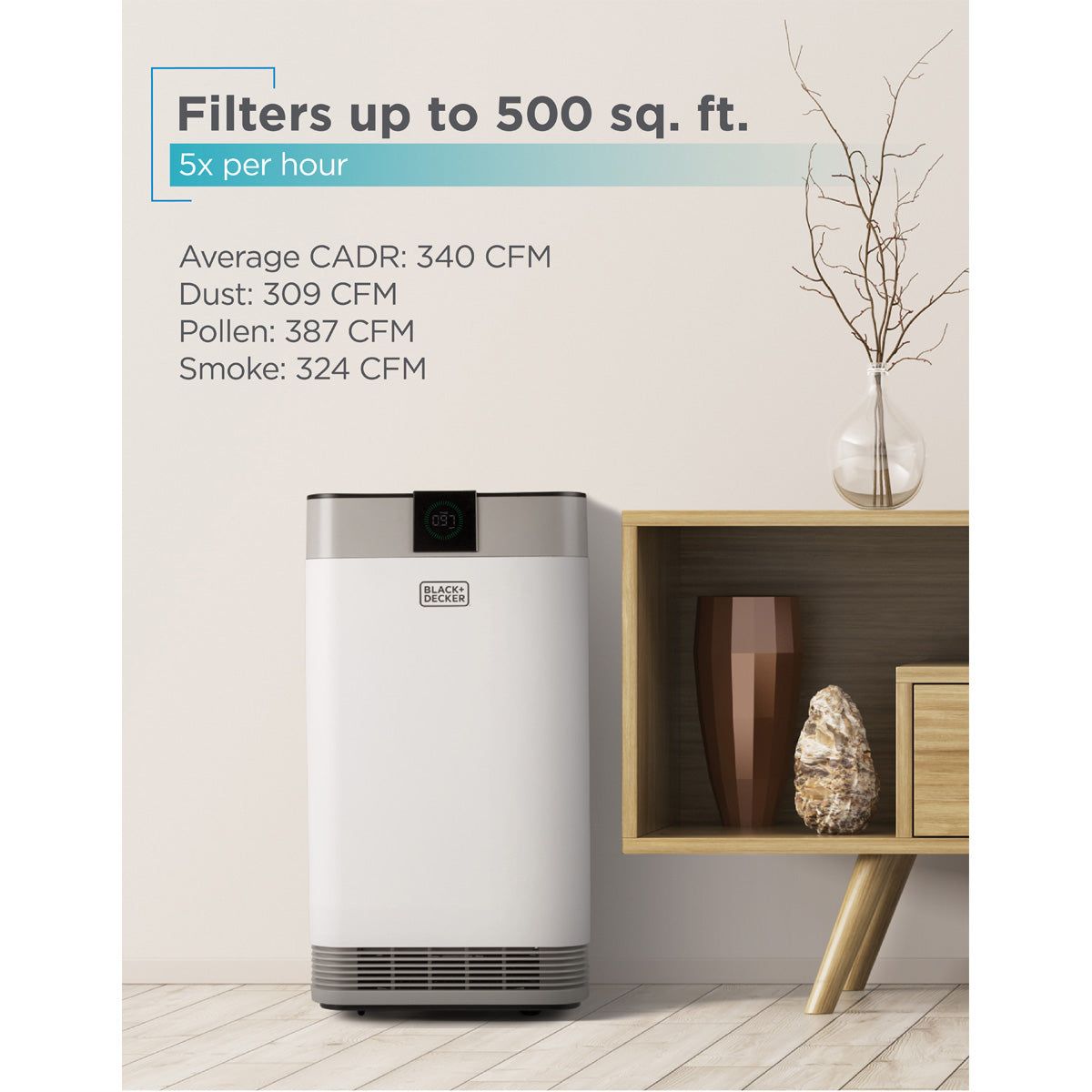 2520 Sq. Ft. Electrostatic Precipitator HEPA Air Purifier - image 3