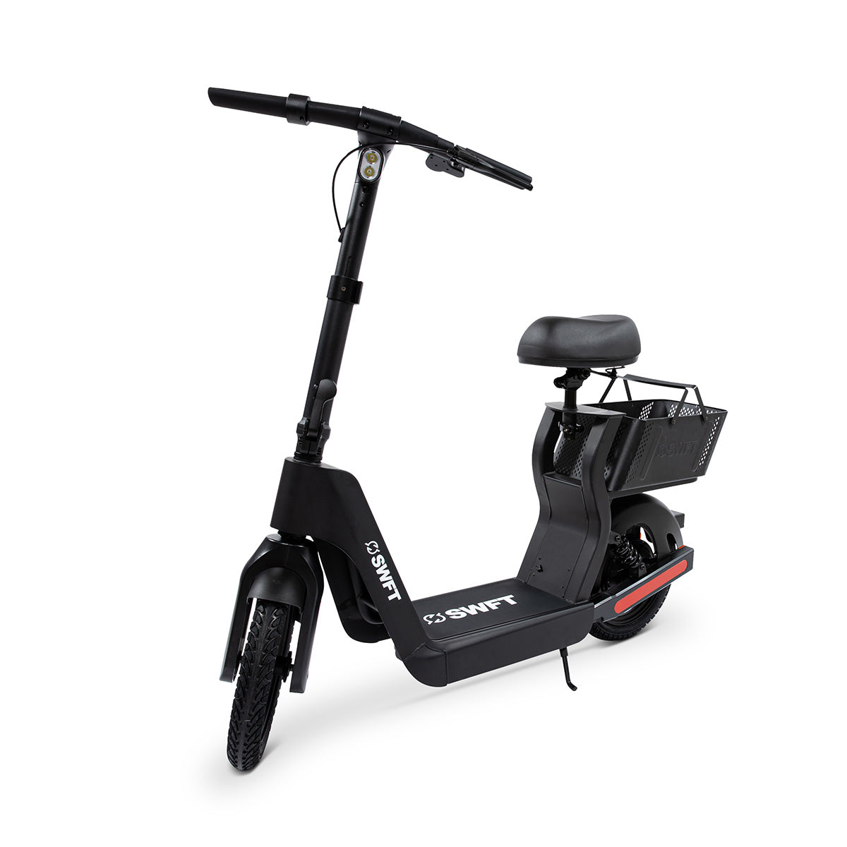 Sit-Down Electric Scooter with Basket - image 12
